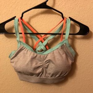 Strappy Victoria’s Secret sports bra